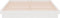 vidaXL - Bedframe - massief - hout - wit - 160x200 - cm