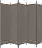 vidaXL - Kamerscherm - met - 5 - panelen - 250x220 - cm - stof - antracietkleurig