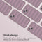 iMoshion Hoesje Geschikt voor iPhone 13 Hoesje Siliconen - iMoshion EasyGrip Backcover - Paars
