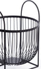 D - Light & Living - Mand MARJET - Ø30.5x39.5cm - Zwart