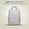 ONYX Rugzak 20L met Laptopvak - Afneembare Organizer etui - Dames en Heren - Laptoptas - Schooltas - Rugtas - Grijs