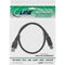 InLine 4043718153688 - USB-B naar USB-A kabel - USB3.0 tot 5 Gbit/s - Zwart