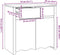 vidaXL - Dressoir -