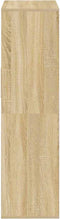 vidaXL - Boekenkast - 66x31x112 - cm - bewerkt - hout - sonoma - eikenkleurig