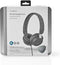 Nedis FSHP100AT - Bedrade koptelefoon - 40 mm drivers - Grijs Zwart
