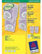 Avery L3415-100 - Etiket 40mm rond - 100 vel (24 etiketten per vel) - Wit (100 vel)