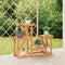vidaXL - Plantenstandaard - 90x25x73,5 - cm - massief - vurenhout