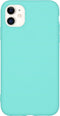 iMoshion Hoesje Geschikt voor iPhone 11 Hoesje Siliconen - iMoshion Color Backcover - Mintgroen