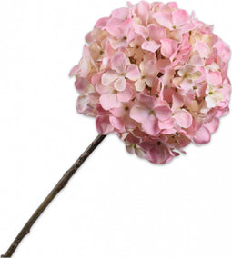 Silk-ka Kunstbloem-Zijden Bloem Hortensia Steel Roze 70 cm