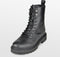 PS Poelman Saturno - Dames Veterboots - Leren met Snake Print - Zwart Snake - Maat 41