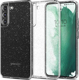 Samsung Galaxy S22+ Hoesje - Spigen - Liquid Crystal Serie - TPU Backcover - Crystal Quartz - Hoesje Geschikt Voor Samsung Galaxy S22+