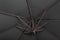 Feel Furniture - Toscano - Banana parasol - Donkergrijs