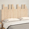 vidaXL - Hoofdbord - wandmontage - 127,5x3x80 - cm - massief - grenenhout