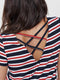 ONLBERA BACK LACE UP - Jurk - Korte mouwen - Loose fit - Lace-up detail op de rug - Stretchy stof