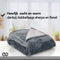 Infinity Goods Elektrische Deken - Warmtedeken - 2-Persoons - 180 x 160 cm - 10 Warmtestanden - Antraciet