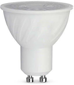 V-TAC VT-247-N-N LED Spot Light - GU10 - Lens 110° - IP20 - White - 6W - 445 Lumens - 4000K
