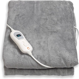 Cresta Care KTS200 Elektrische Warmtedeken met 180 minuten timer 180x130 cm | Boven- en terras deken | Grijs