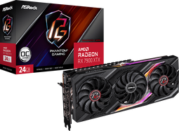 ASRock Radeon RX 7900 XTX - Videokaart - 24GB GDDR6 OC - Phantom Gaming