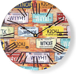 Nedis Wandklok | Diameter: 300 mm | Hout | Multicolour