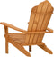 vidaXL - Tuinstoel - Adirondack - 77x78x95 - cm - massief - teakhout