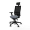 Bureaustoel met hoofdsteun Piqueras y Crespo 2D066G1 Grijs
