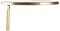 Planken DKD Home Decor 32,5 x 30 x 86 cm Kristal Gouden Metaal