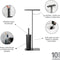 Brabantia MindSet Toiletbutler - Alles-in-één toiletaccessoire - Mineral Infinite Grey