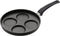 Eurolux ei-/ Pannenkoekenpan met afneembare steel 26 x 3,5 cm flexinductie / combizone Bosch en Siemens Compatible