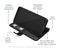 Mobilize Telefoonhoesje geschikt voor Samsung Galaxy S25 Ultra Hoesje Echt Leer | Mobilize Wallet Bookcase Portemonnee | Pasjeshouder voor 3 Pasjes | Telefoonhoesje voor Pinpas / OV Kaart / Rijbewijs - Zwart