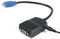 Startech.com ST122LE - VGA Kabel - Male/female - Zwart
