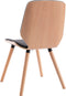 vidaXL - Eetkamerstoelen - 2 - st - kunstleer - zwart