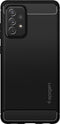 Spigen Galaxy A72 - Rugged Armor - TPU backcover - Zwart