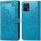iMoshion Hoesje Geschikt voor Motorola Edge 30 Neo Hoesje Met Pasjeshouder - iMoshion Mandala Bookcase - Turquoise