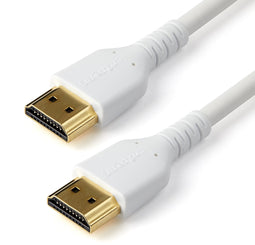 Startech.com RHDMM2MPW - HDMI kabel met Ethernet - 4K 60Hz 2 m Wit