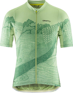 Craft Adv Endur Graphic Jersey M - Spruce-Twig