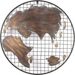 Metalen wanddecoratie Odin 71 cm