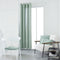Oogjesgordijnen effen ESSENTIAL PANAMA - Groen - 140x240 cm