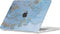 Lunso Geschikt voor MacBook Air 13 inch (2022-2025) cover hoes - case - Marble Ariel