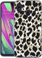 iMoshion Hoesje Geschikt voor Samsung Galaxy A40 Hoesje Siliconen - iMoshion Design hoesje - Goud / Zwart / Golden Leopard
