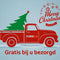 FURNILUX - Nordmann Kerstboom - 350 - 400 cm - Naaldvast - Diepgroen
