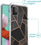iMoshion Hoesje Geschikt voor Samsung Galaxy A51 Hoesje Met Koord - iMoshion Design Hoesje met Koord - Zwart / Meerkleurig / Goud / Black Graphic