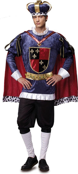 VIVING COSTUMES / JUINSA - Luxe koning kostuum voor mannen - M / L