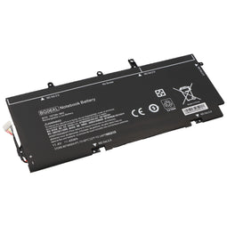 Battery suitable for HP EliteBook 1040 G3, Li-Polymer, 11.4V, 3945mAh, 45Wh, with screw clip length