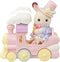 Sylvanian Families 5819 - Pretpark speelset - Vliegtuig & trein - Meerkleurig
