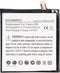 Accu geschikt voor HTC Desire 820, Li-Polymer, 3.8V, 2600mAh, 9.9Wh, ingebouwd, zonder gereedschap