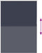 vidaXL - Rolgordijn - verduisterend - 105x150 - cm - stofbreedte - 100,7 - cm - blauw