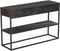 Sidetable met lades Milan - sidetable zwart - bijzettafel - salontafel 120 cm