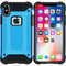 iMoshion Hoesje Geschikt voor iPhone X Hoesje - iMoshion Rugged Xtreme Backcover - Lichtblauw