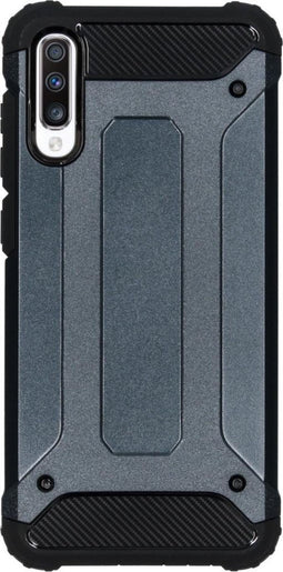 iMoshion Hoesje Geschikt voor Samsung Galaxy A70 Hoesje - iMoshion Rugged Xtreme Backcover - Donkerblauw