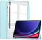 imoshion Tablet Hoes - Geschikt voor Samsung Galaxy Tab S9 11.0 inch - Trifold Hardcase Bookcase - Lichtblauw